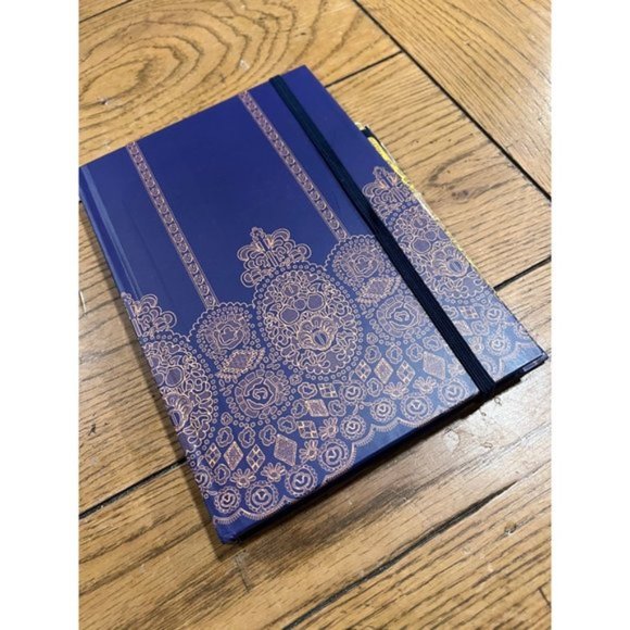 Purple Journal and Attached Pen - Picture 2 of 7